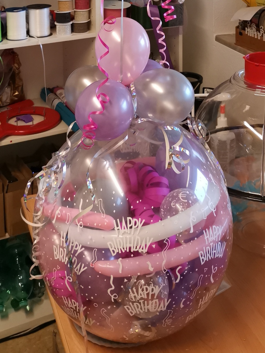 Luftballon-Geschenk von Ratzefummel